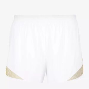 Lilly Pulitzer Luxletic Gold Mesh 4" Ocean Trail Short Small